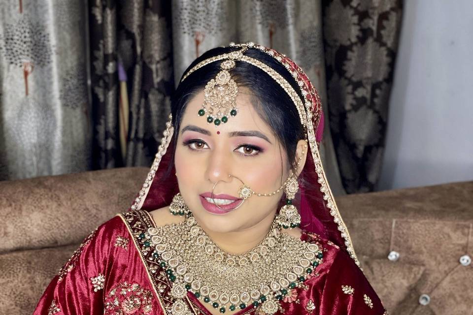 Bridal makeup