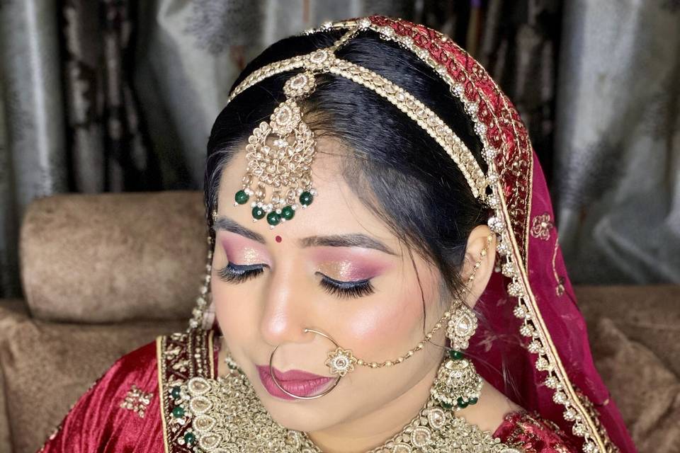 Bridal makeup