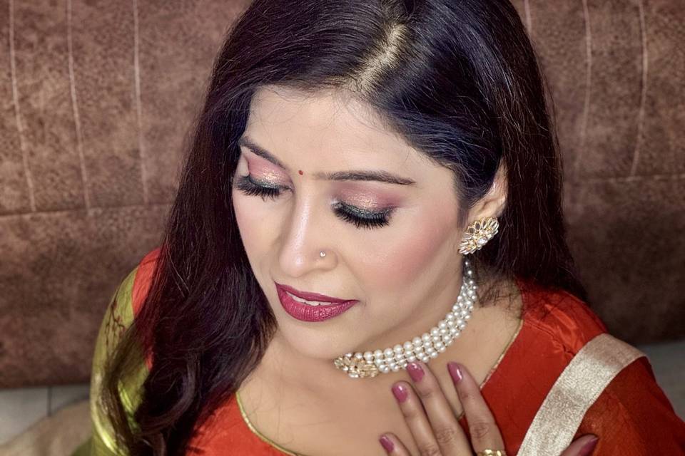 Engagement makeup