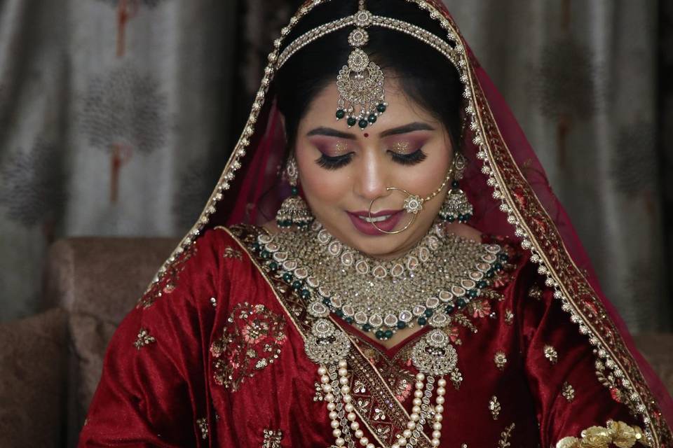 Bridal makeup