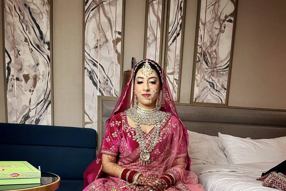 Bridal makeup