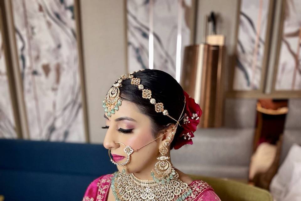 Bridal makeup