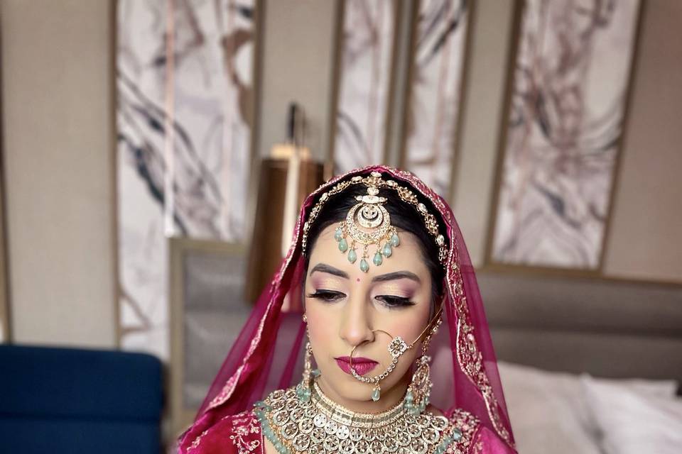 Bridal makeup