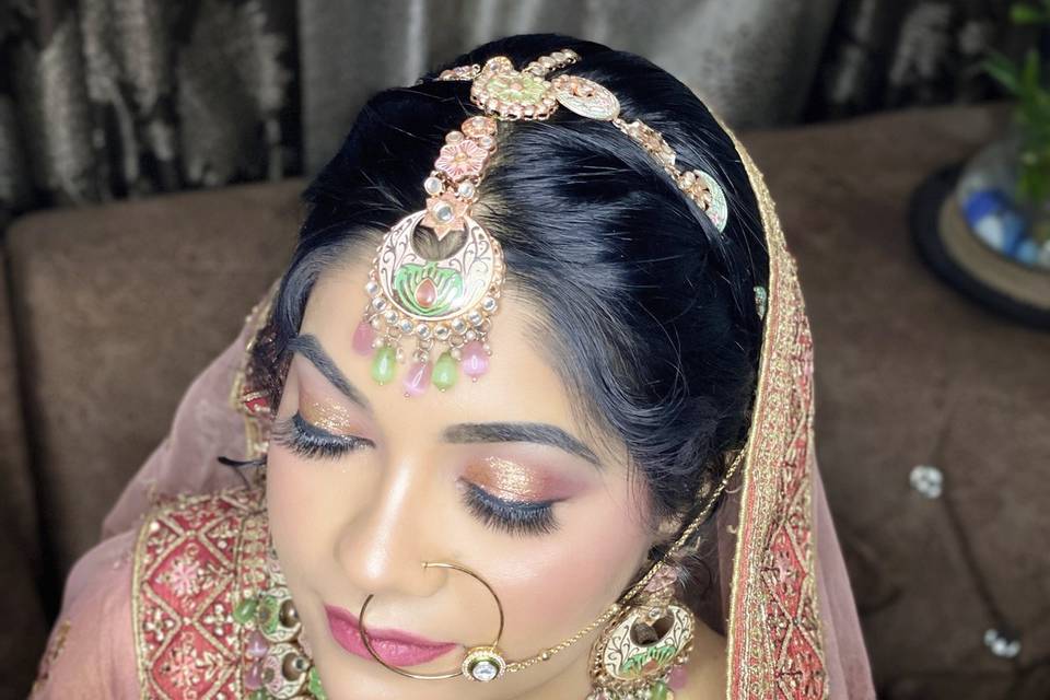 Bridal makeup