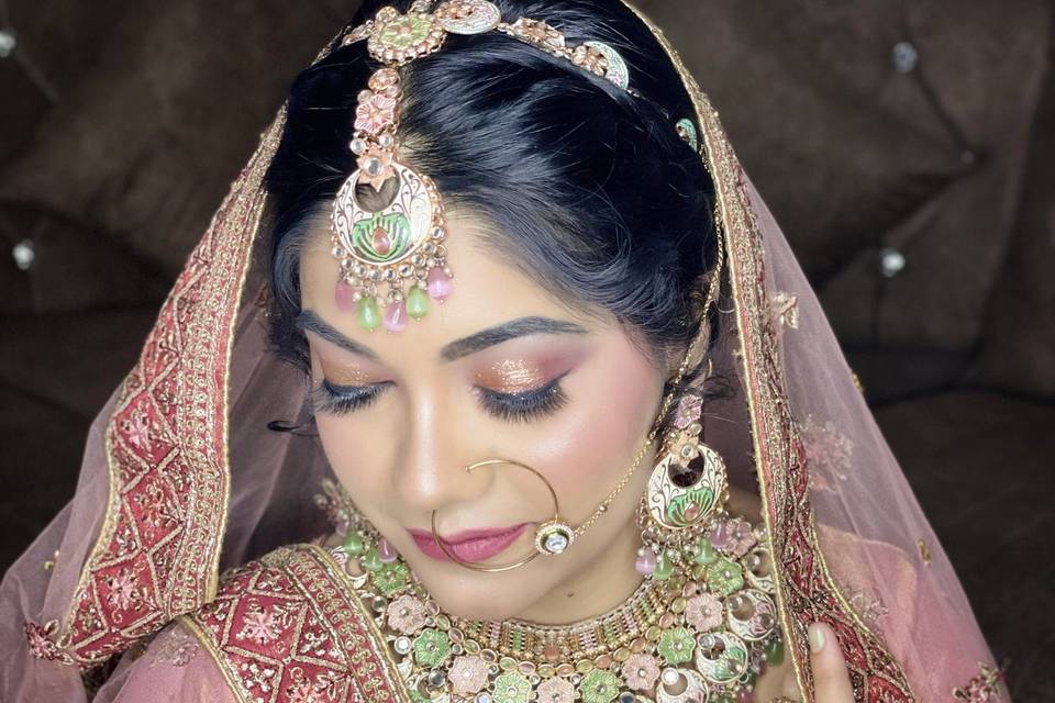 Bridal makeup