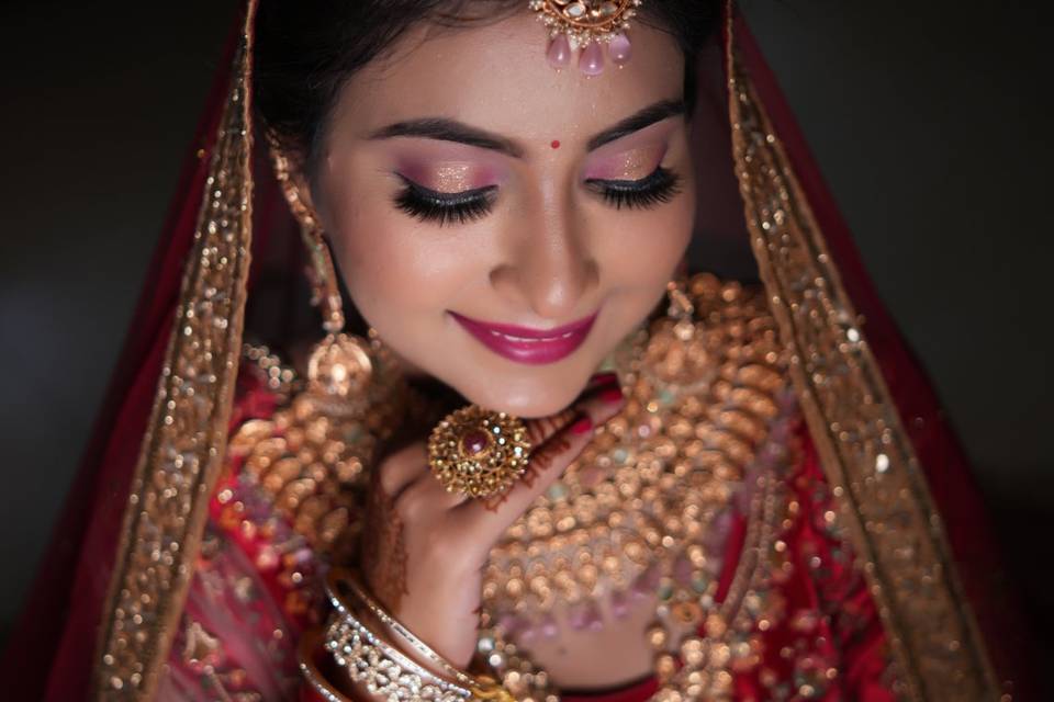 Bridal makeup