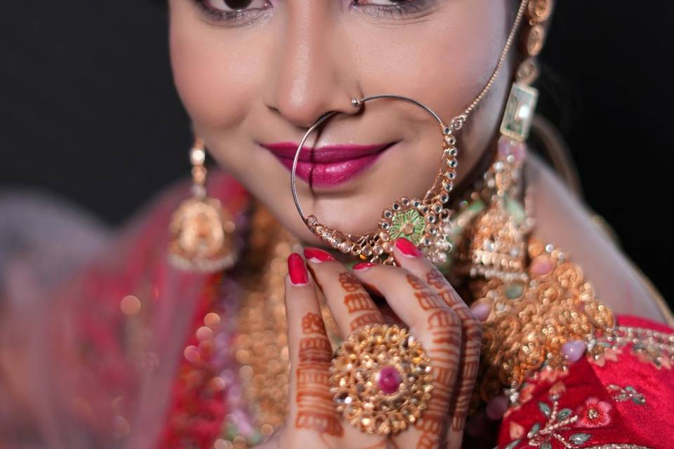 Bridal makeup