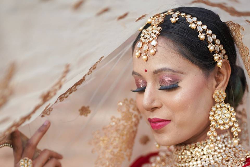 Bridal makeup