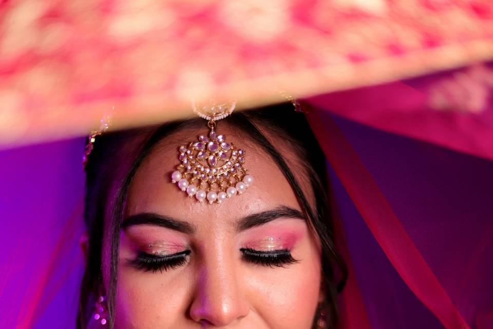 Bridal makeup