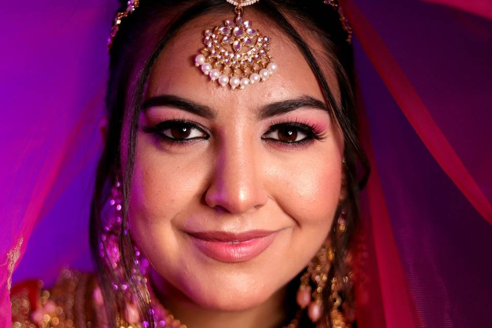 Bridal makeup