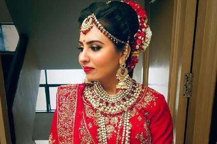 Bridal makeup