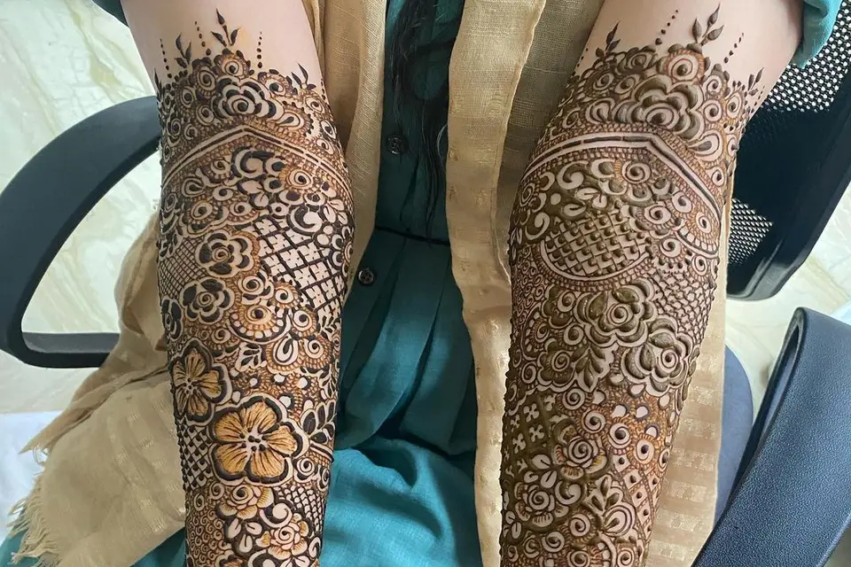 simple and easy mehndi design..... Images • Hammu (@179138278h) on ShareChat