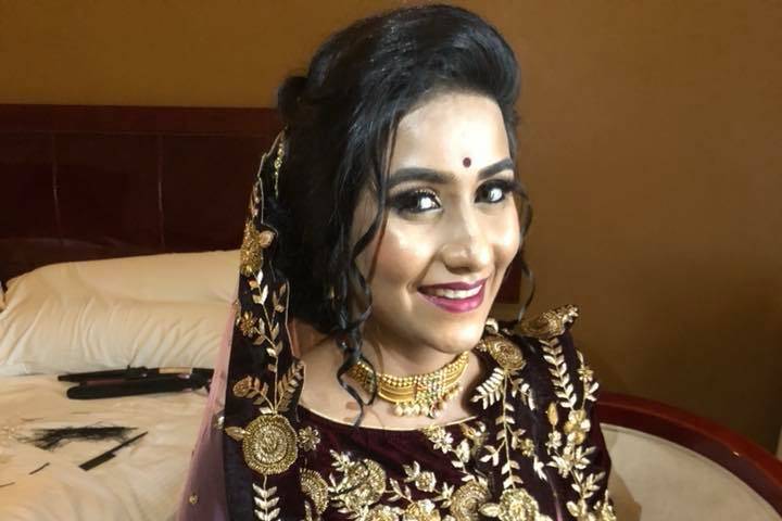 Bridal makeup