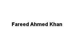 Fareed Ahmed Khan