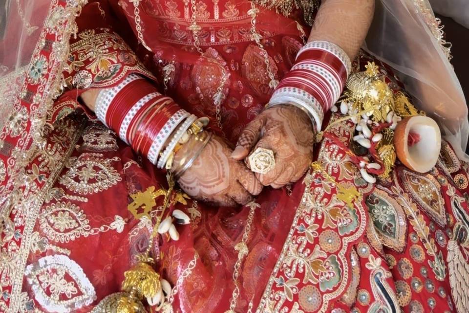 Bridal makeup