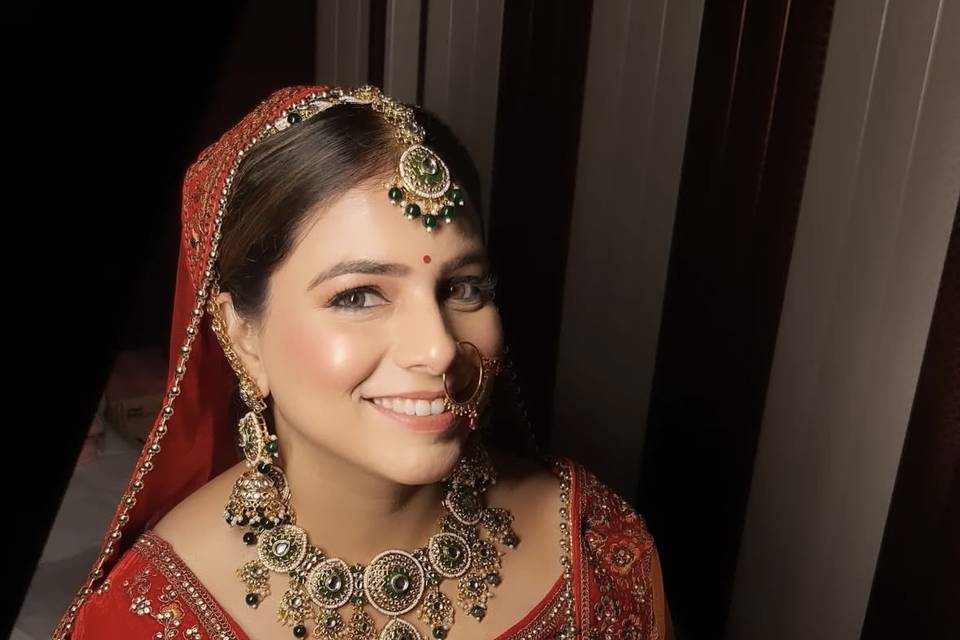 Bridal makeup