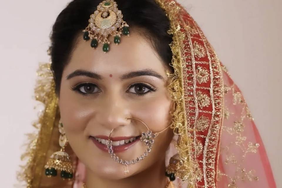 Bridal makeup