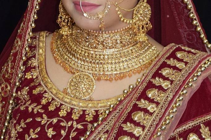 Bridal makeup