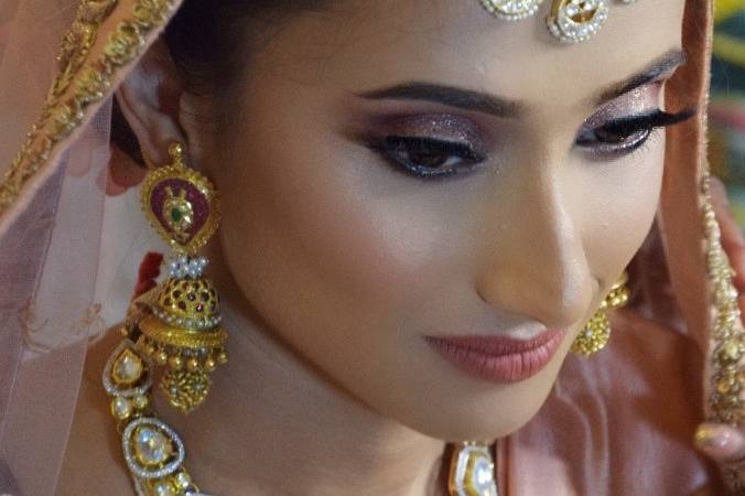 Bridal makeup