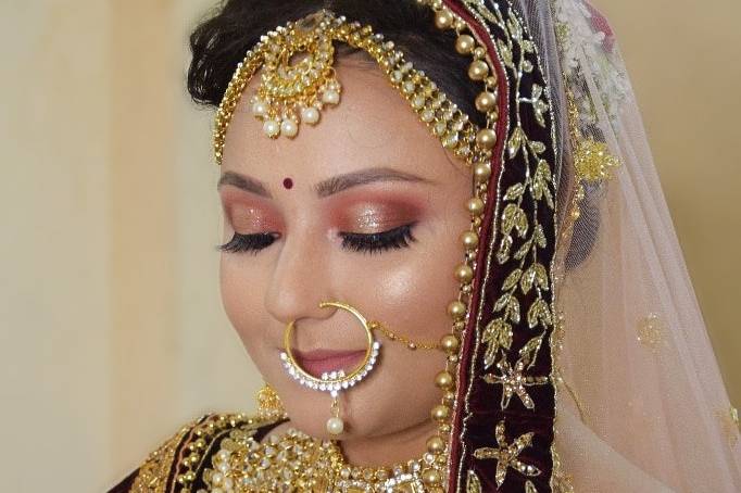 Bridal makeup