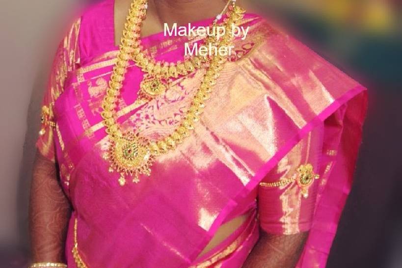 South indian bridal makeup