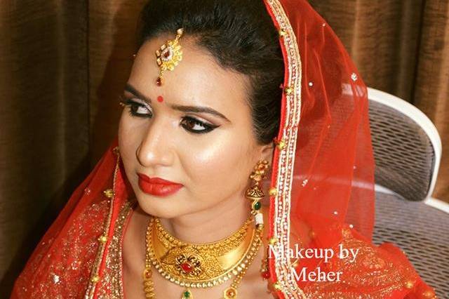 Bridal makeup