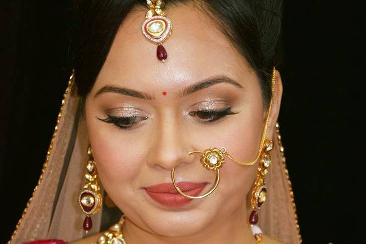 Bridal makeup