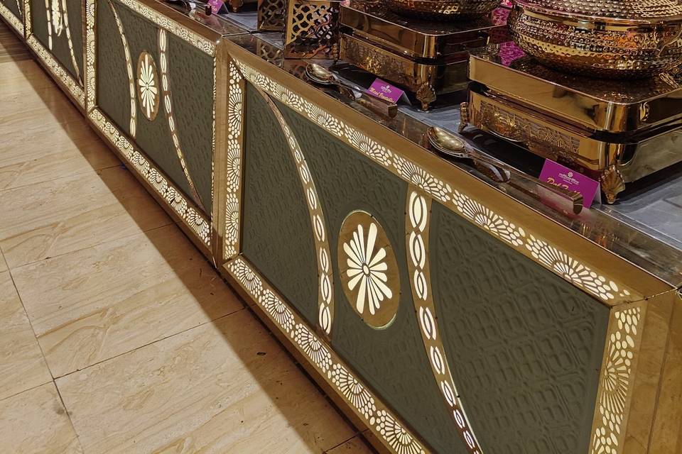 Buffet setup