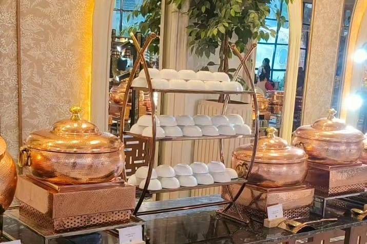 Buffet setup