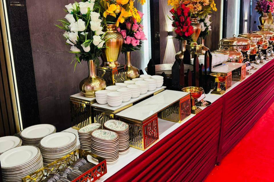 Buffet setup