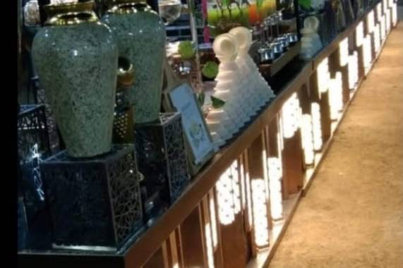 Buffet setup