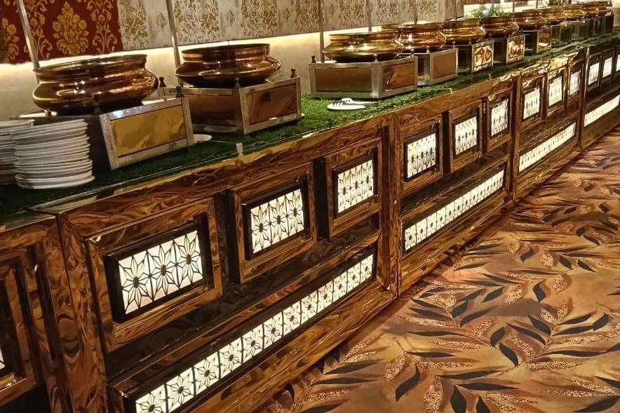 Catering setup