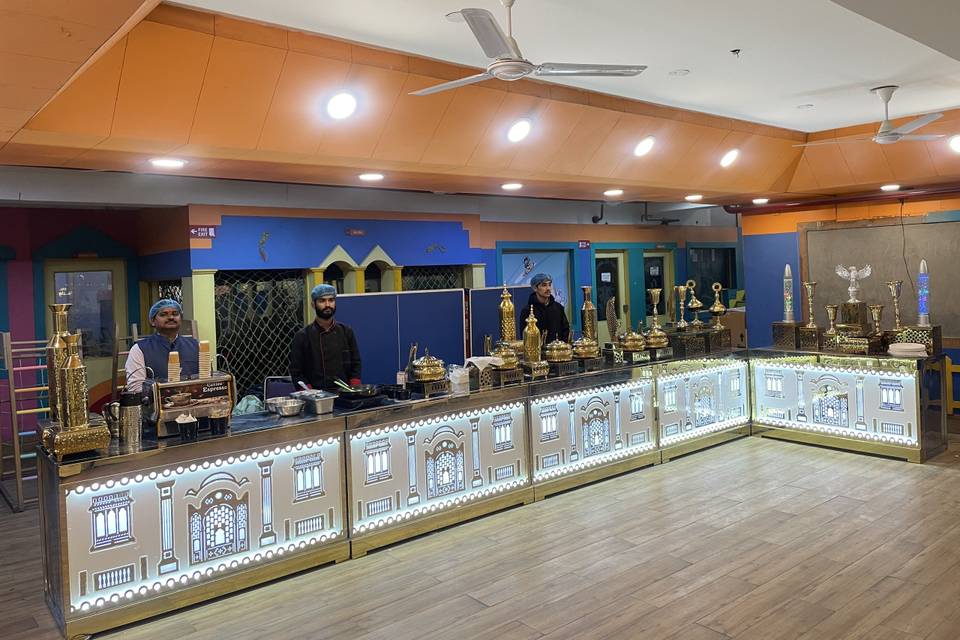 Buffet setup