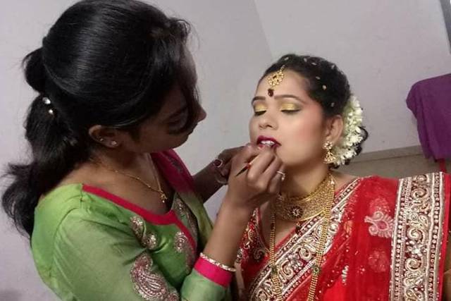 Bridal makeup