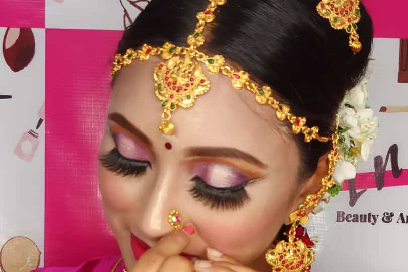 South Indian Bridal makeup