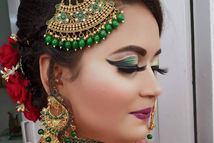 Walima Bridal makeup