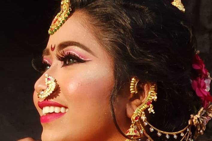 Maharashtrian Bridal makeup