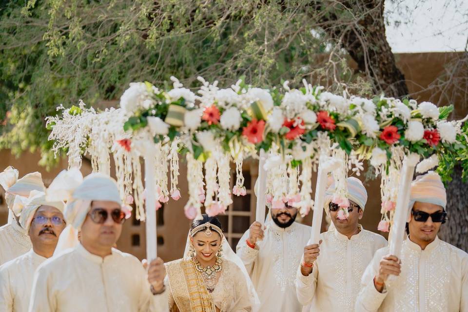 Bride entry