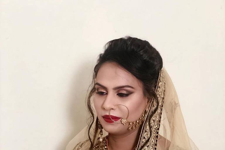 Bridal makeup