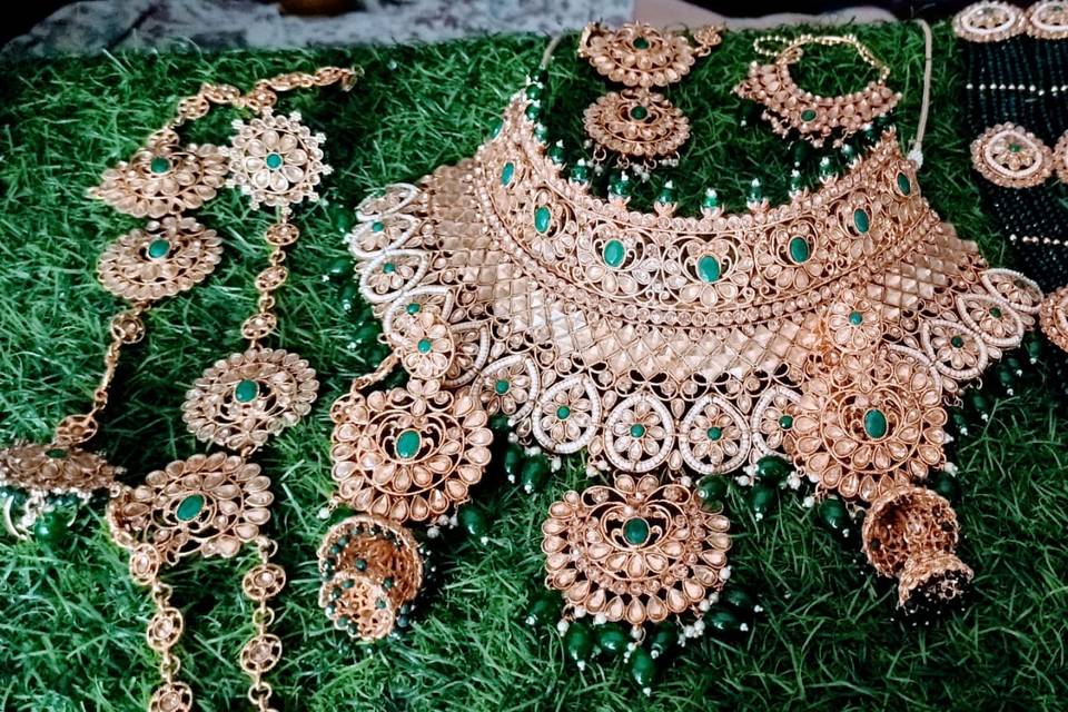 Green Colour Bridal 03