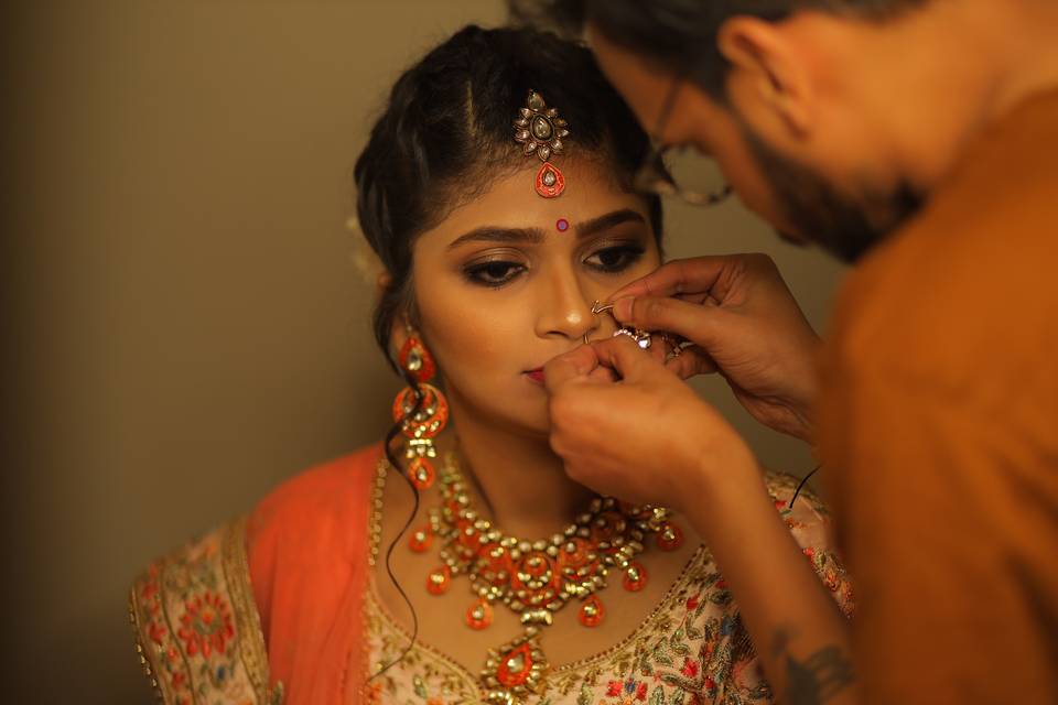 Bridal makeup