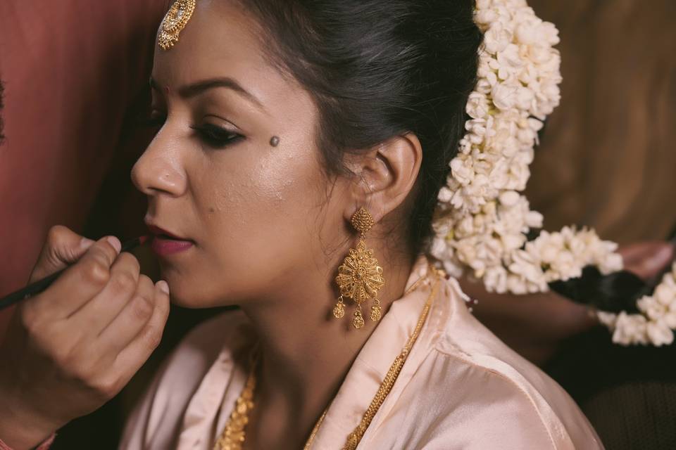 Bridal makeup