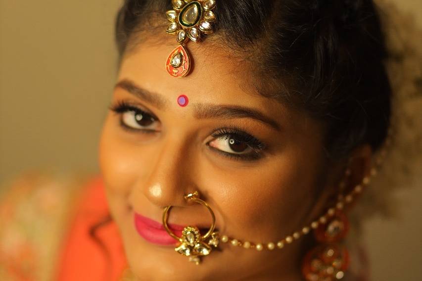 Bridal makeup