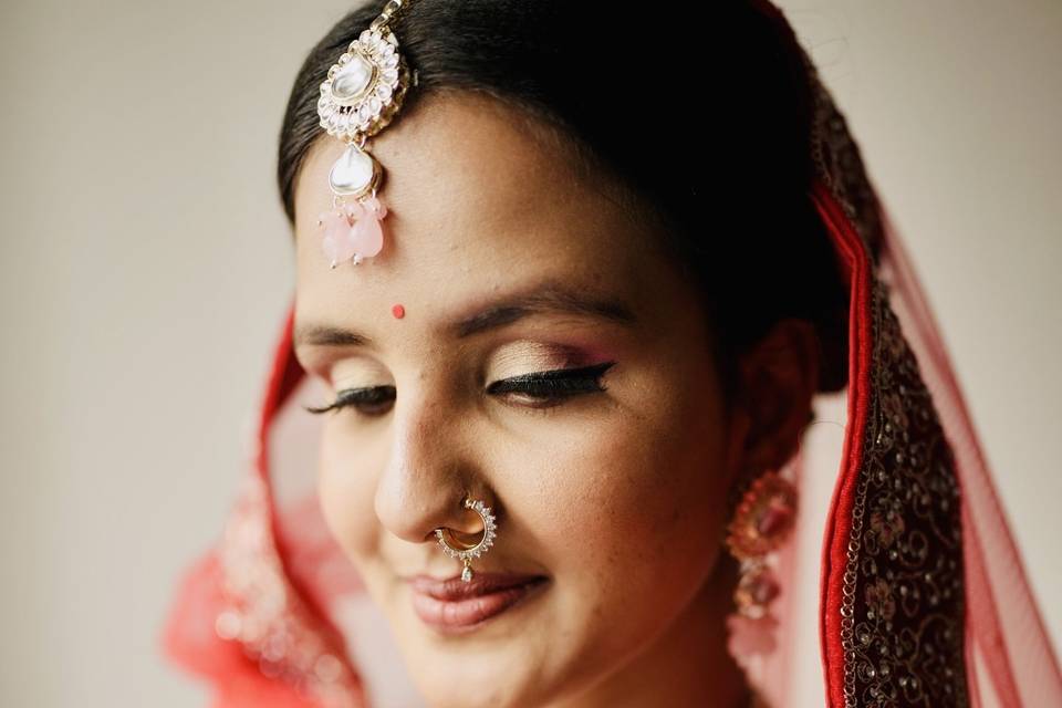 Bridal makeup