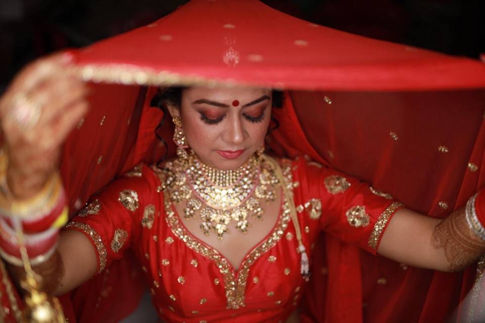 Bridal makeup