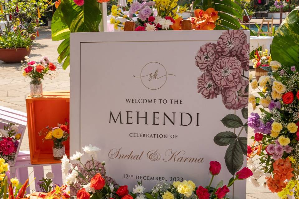 Mehendi Décor