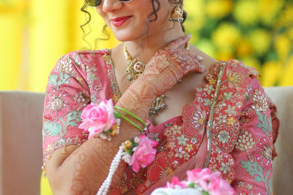 Haldi Bride