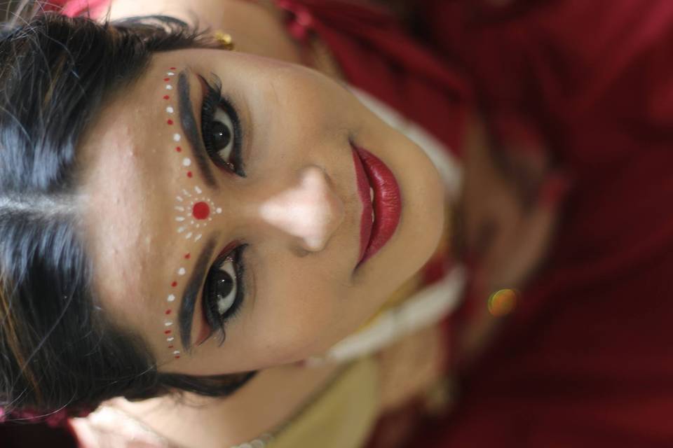 Bridal makeup