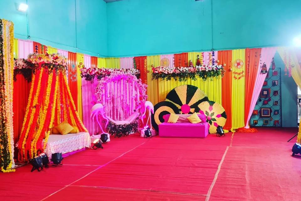 Haldi decor