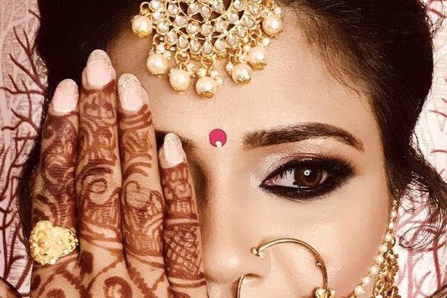 Bridal makeup